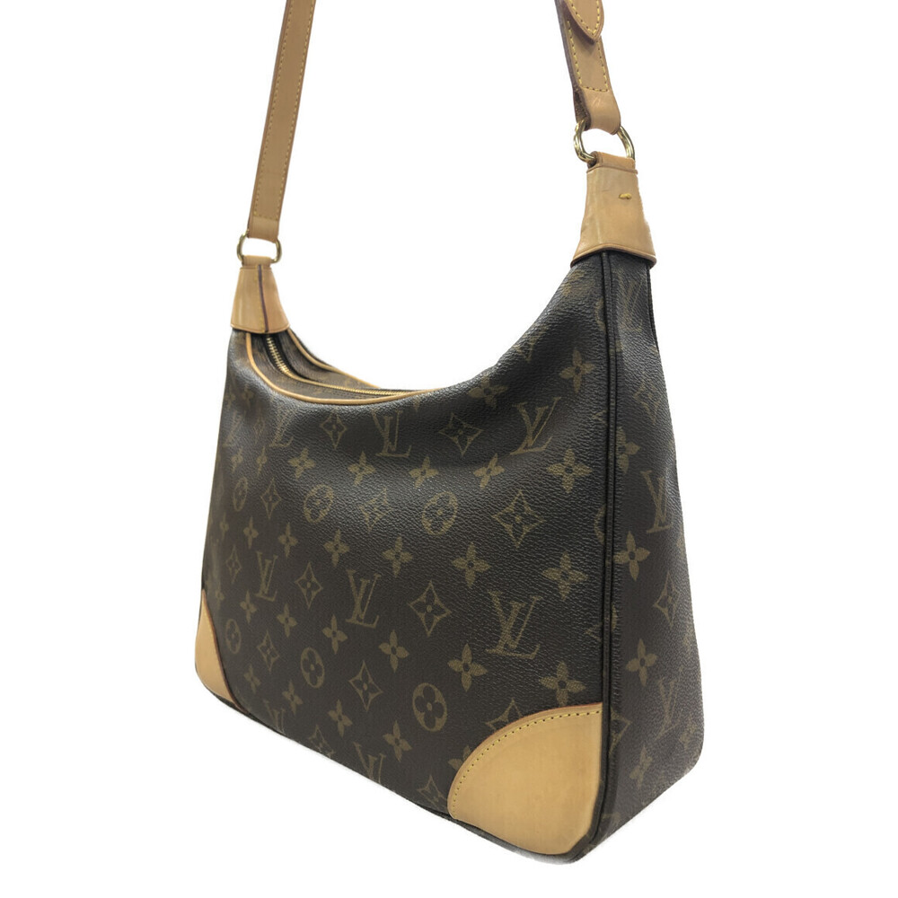 Louis Vuitton Boulogne Monogram Shoulder Bag Brown - Picture 2 of 6